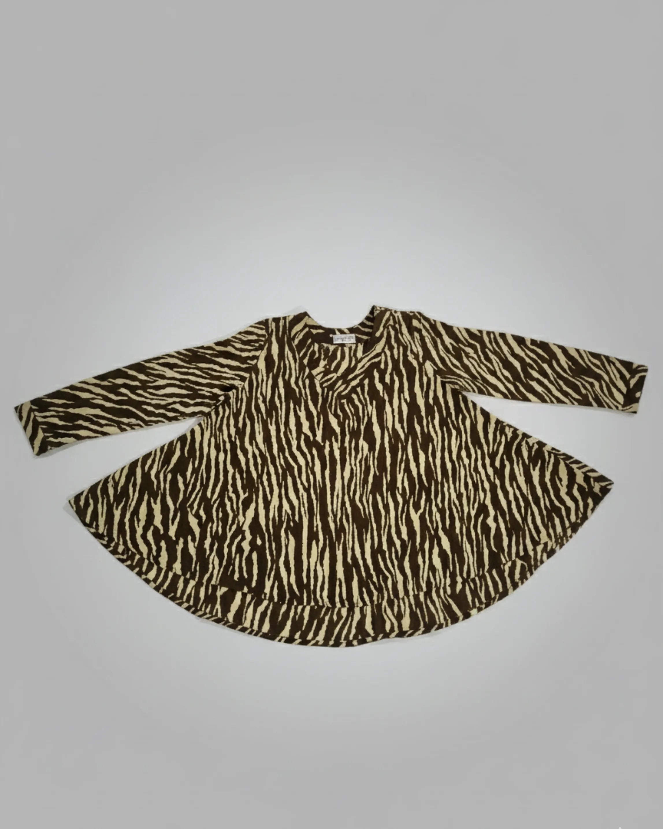 Flare Set in Zebra Print