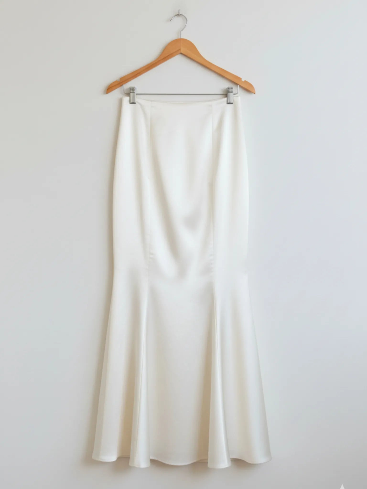 Fit and Flare Premium Silk Full Length Skirt in assorted colors
