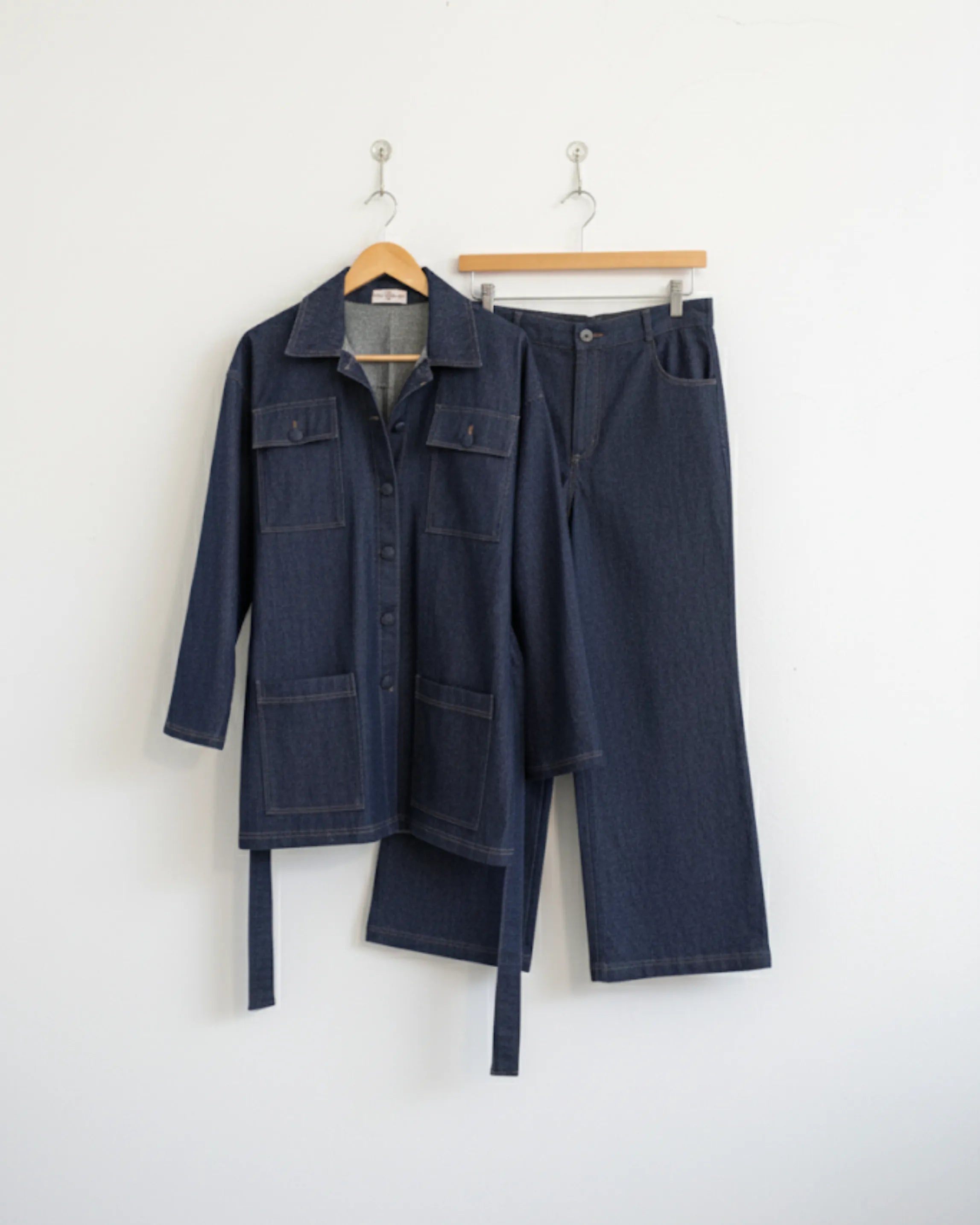 Womens Utilitarion Set in Denim