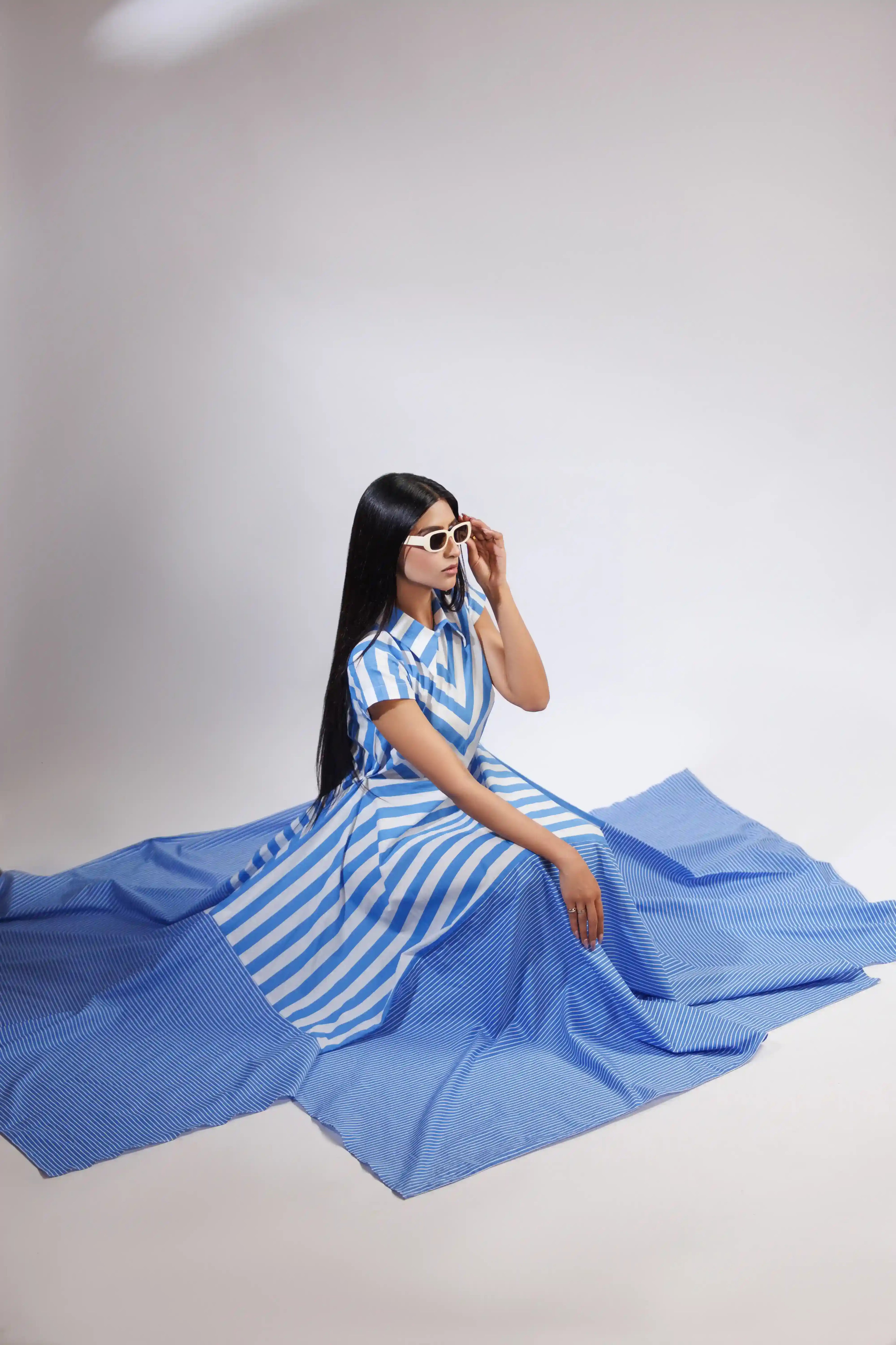The Dual-Stripe Dress