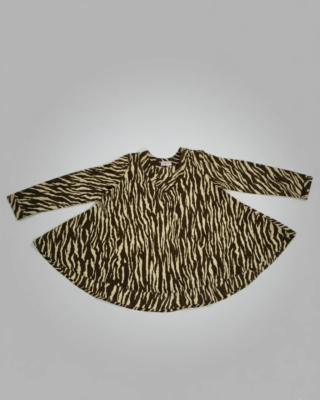 Flare Set in Zebra Print