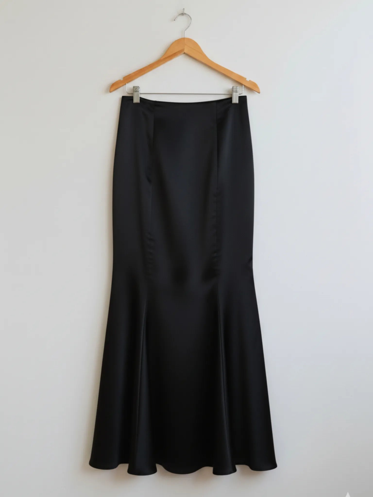 Fit and Flare Premium Silk Full Length Skirt in assorted colors
