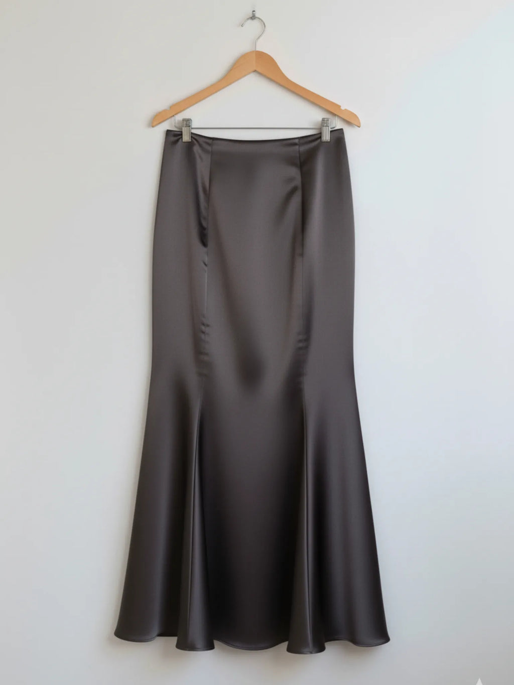 Fit and Flare Premium Silk Full Length Skirt in assorted colors