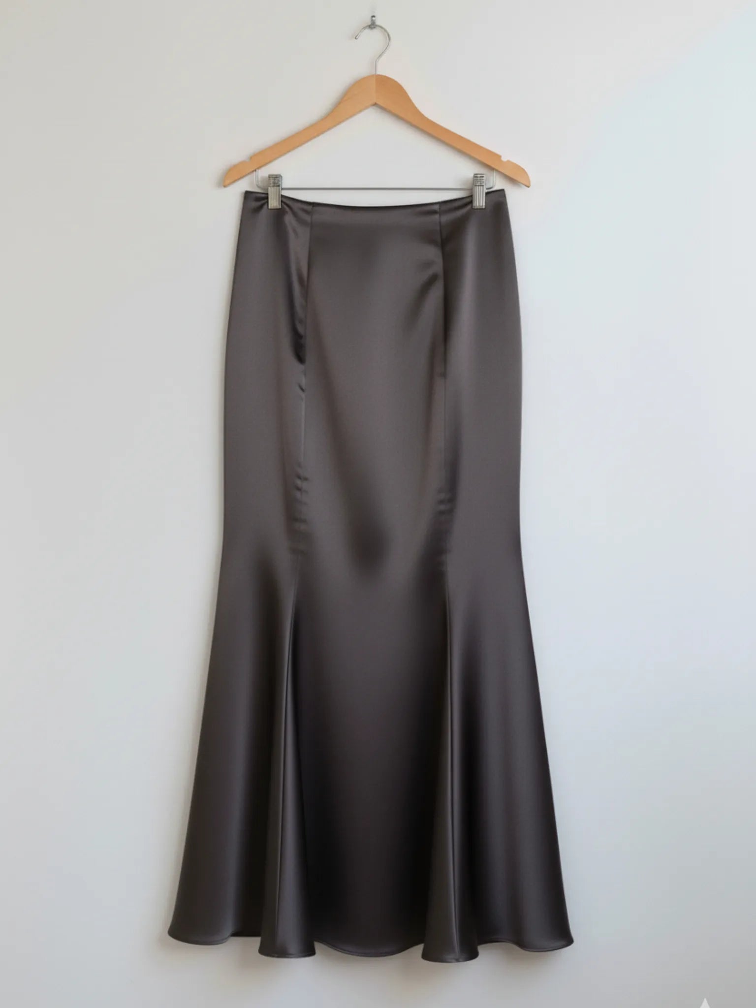 Fit and Flare Premium Silk Full Length Skirt in assorted colors