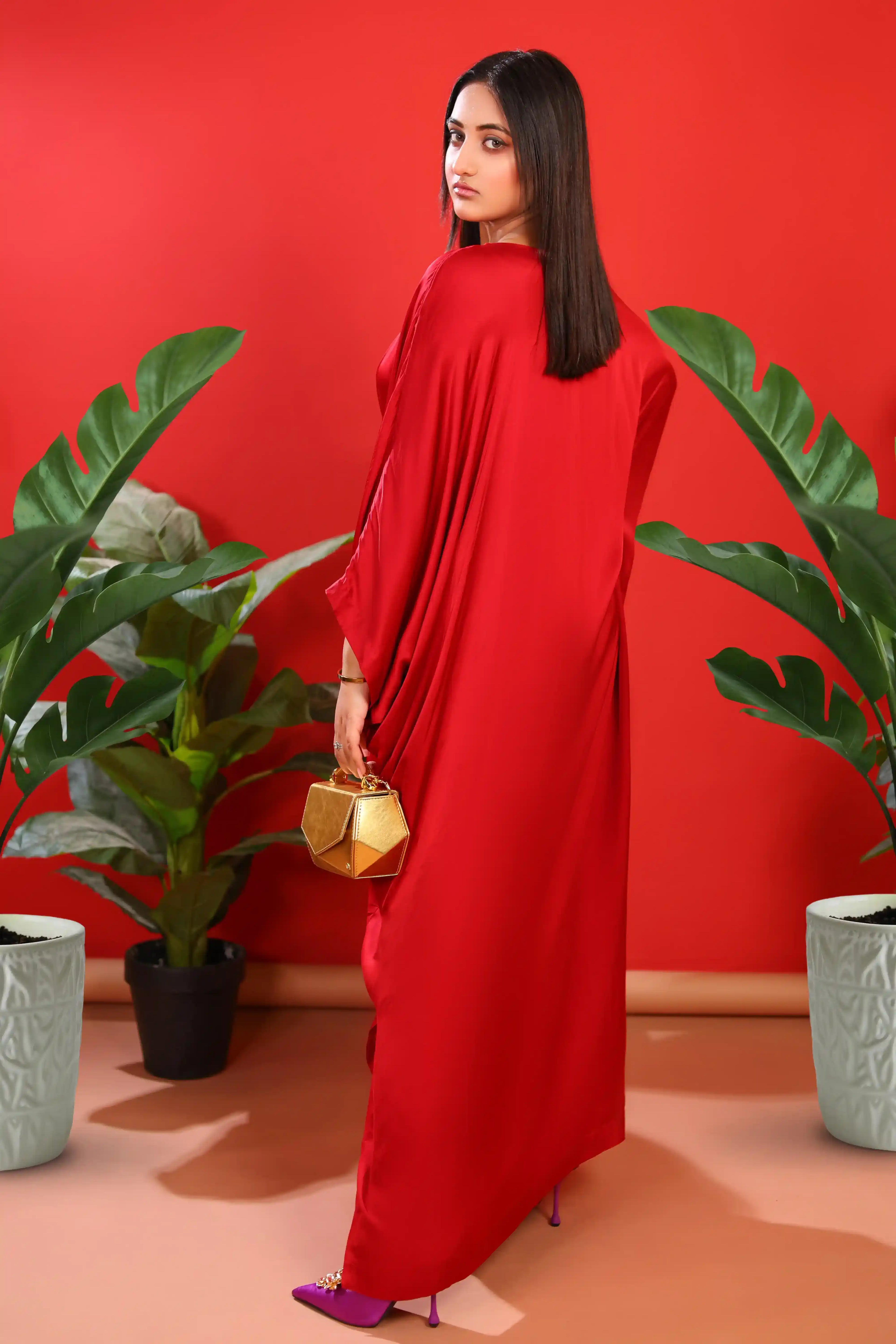 The Ruby Cascade Kaftan