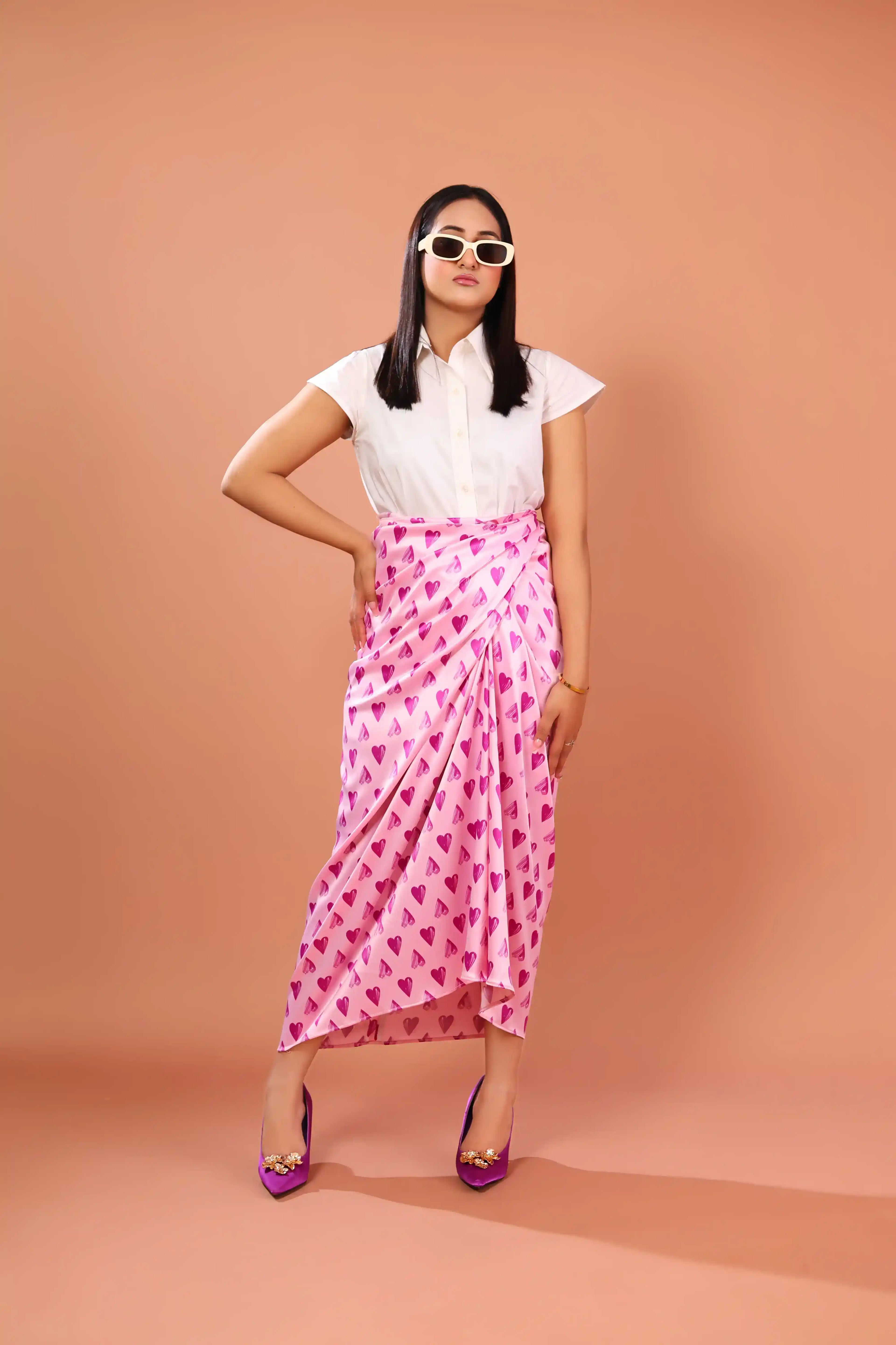 The Seoul Heart Skirt
