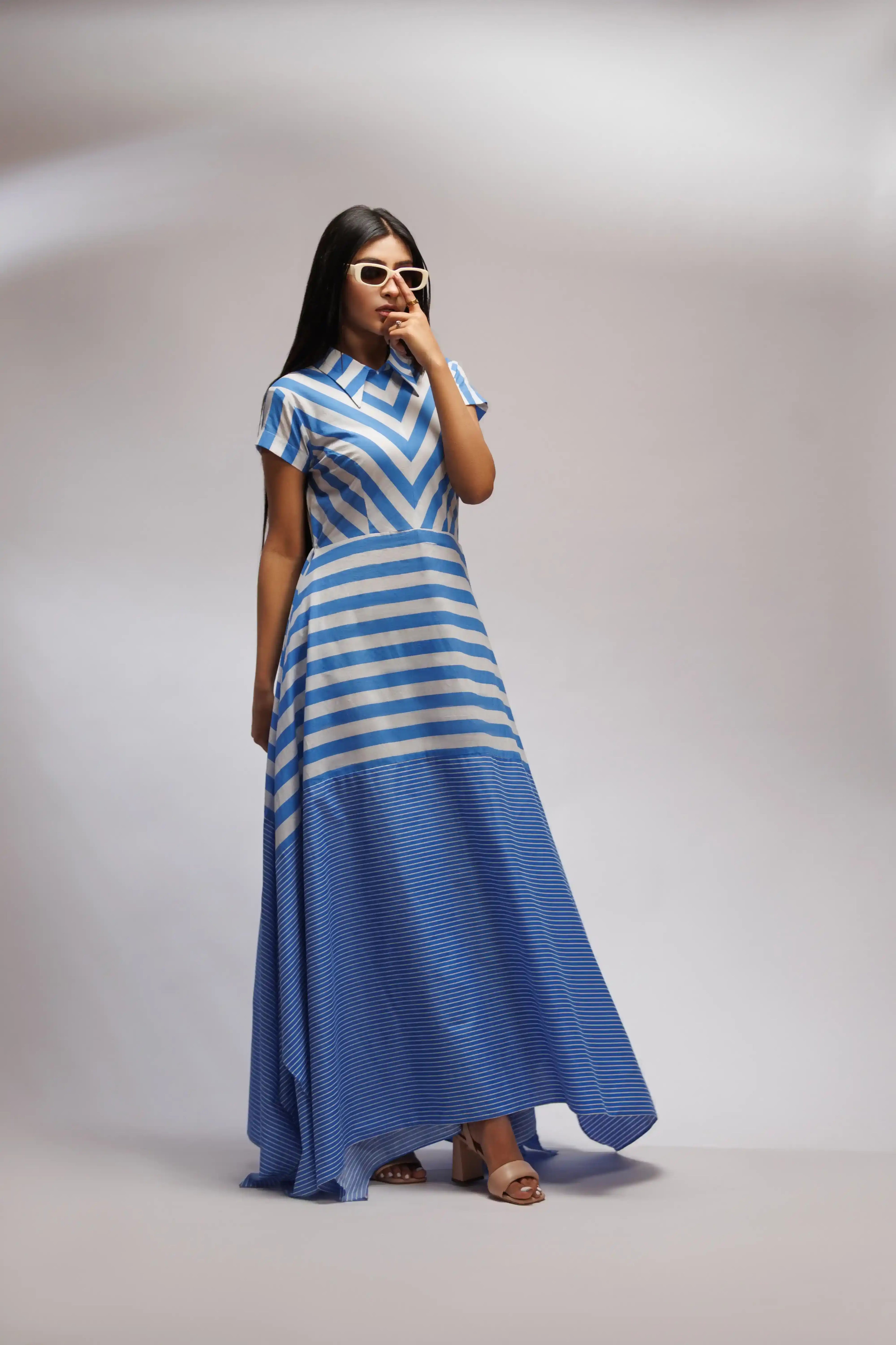 The Dual-Stripe Dress
